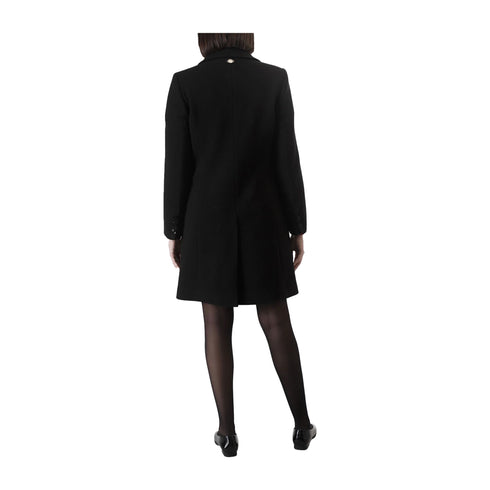CafèNoire Cappottino Cappotto Donna monopetto con spilla 40 - Francavilla Moda